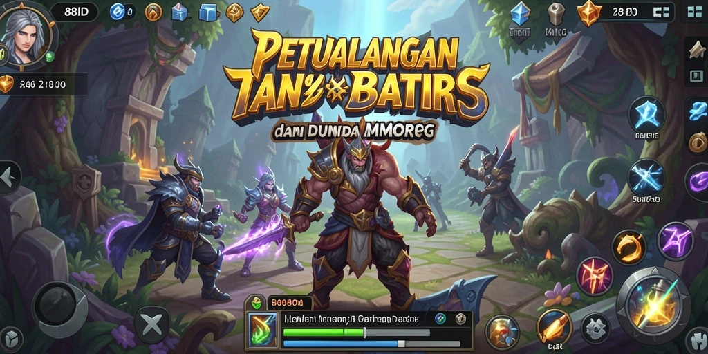 Tampilan gameplay menakjubkan dari 88ID yang memperlihatkan pertarungan epik.