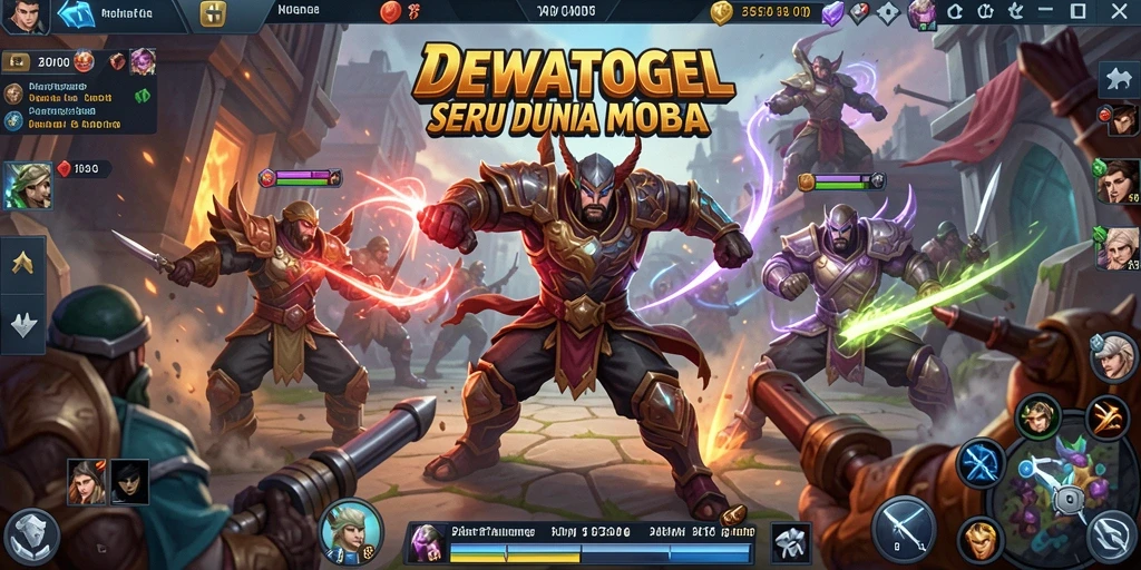 Tampilan menarik dari gameplay DEWATOGEL saat pertarungan seru.