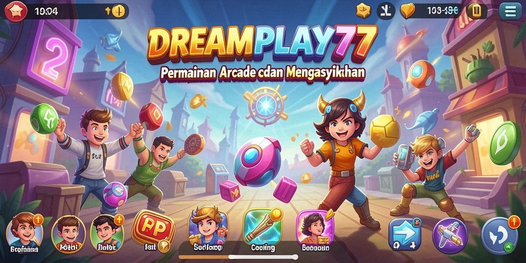 Tampilan gameplay seru dari DREAMPLAY77 yang penuh tantangan.