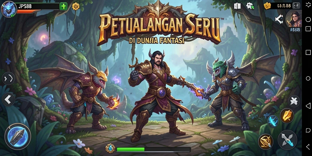 Tampilan gameplay JPS88 yang mendebarkan dan penuh tantangan petualangan.