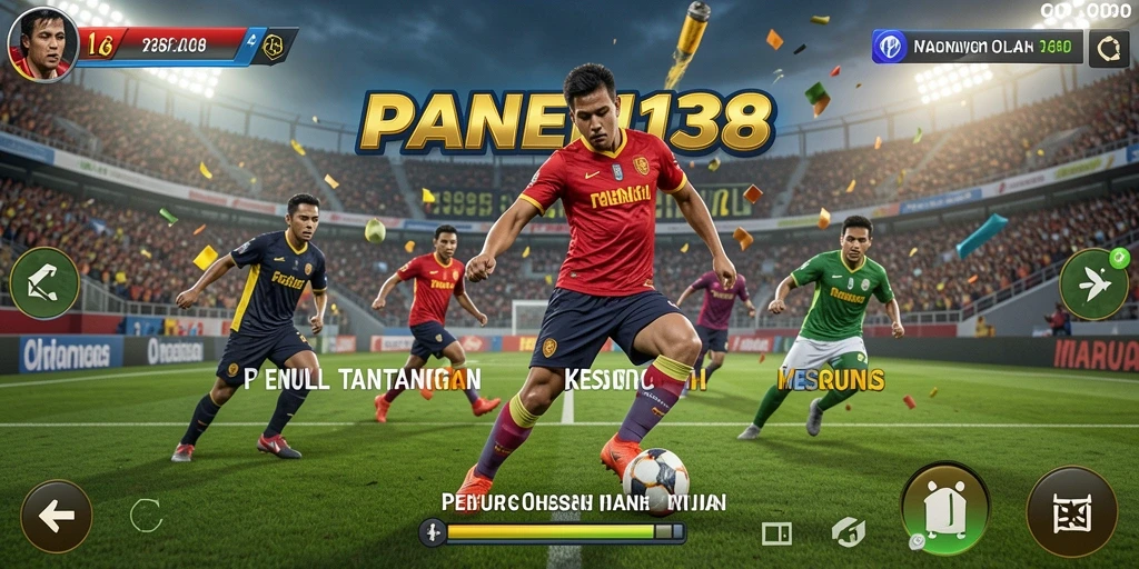 Tampilan gameplay keseruan olahraga dalam PANEN138.