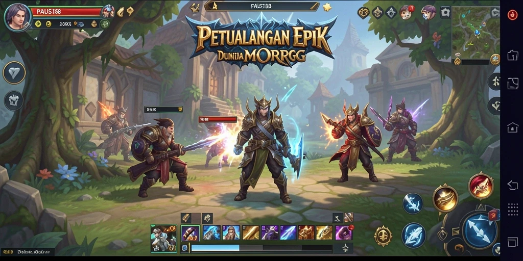 Gameplay seru di dunia fantasi PAUS188 dengan grafis menawan.